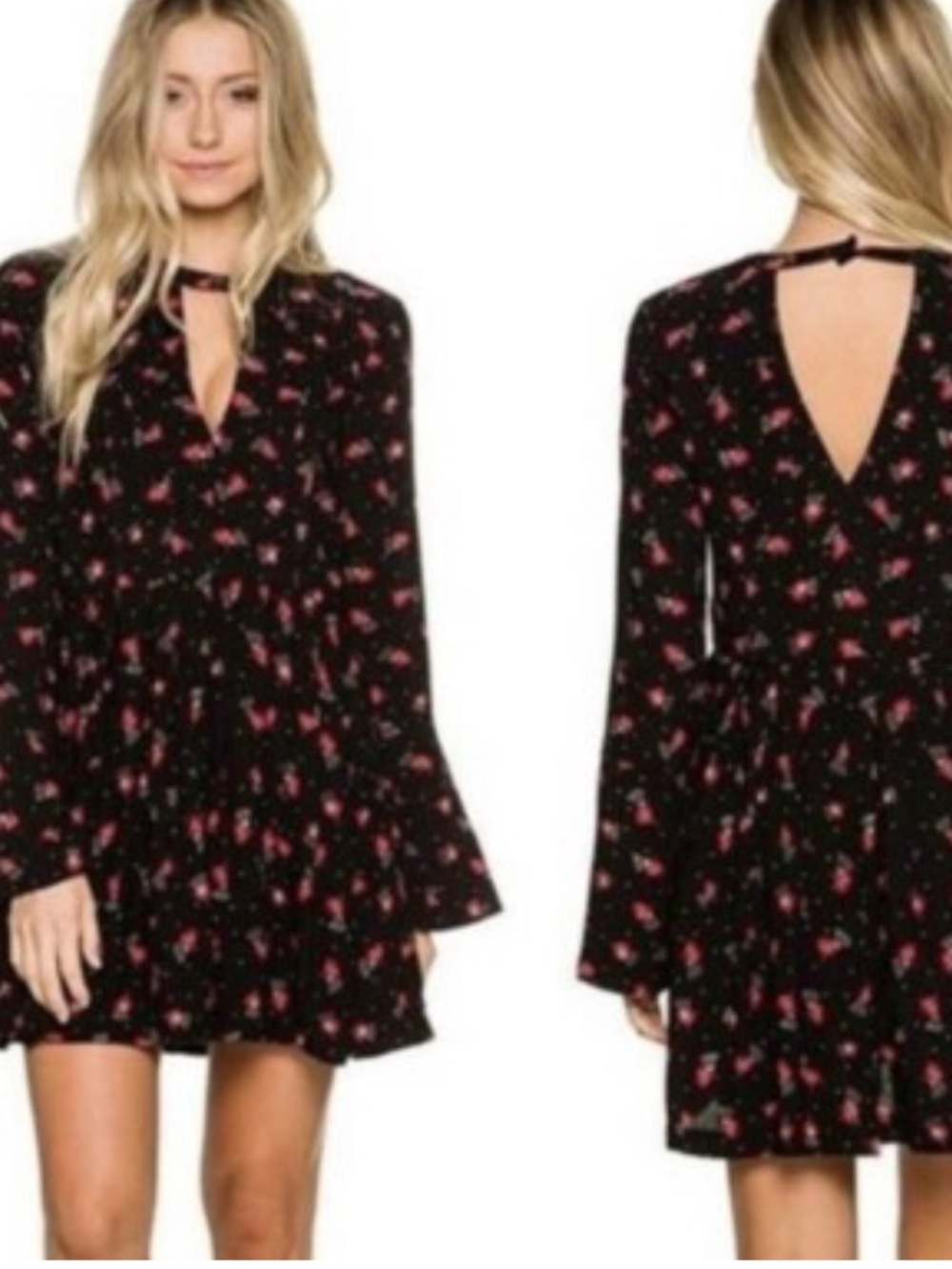 Free People Mini Swing Dress